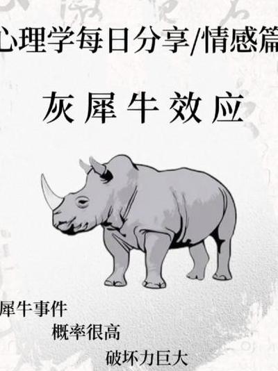 灰犀牛现象的视觉演变及其对商业世界的重要启示